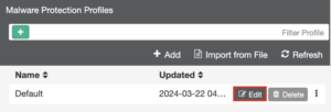 2 - Malware Protection Profiles