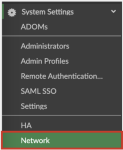 17 - System Settings - Network